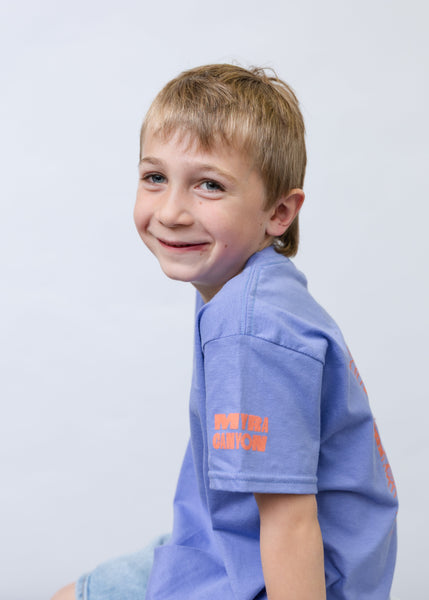 Purple/Orange 'Myra Canyon' Youth T-Shirt
