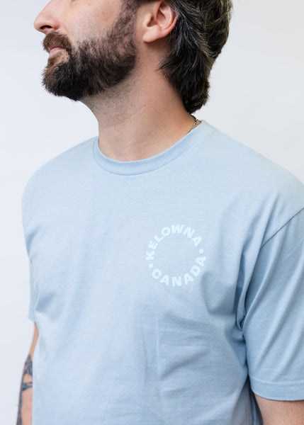 Stone Wash Blue/Blue 'Kelowna • Canada' T-Shirt