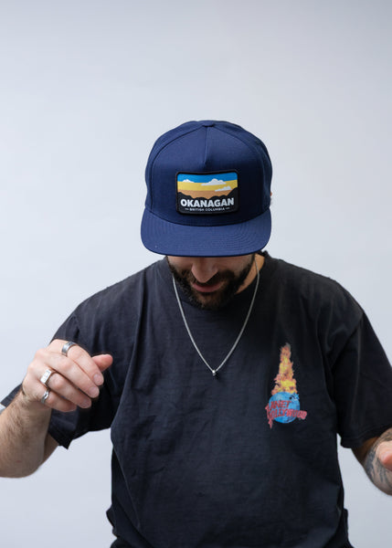 Navy 'Okanagan' Snapback