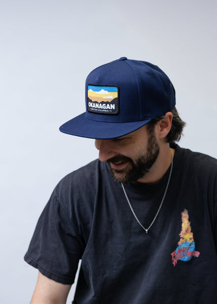 Navy 'Okanagan' Snapback