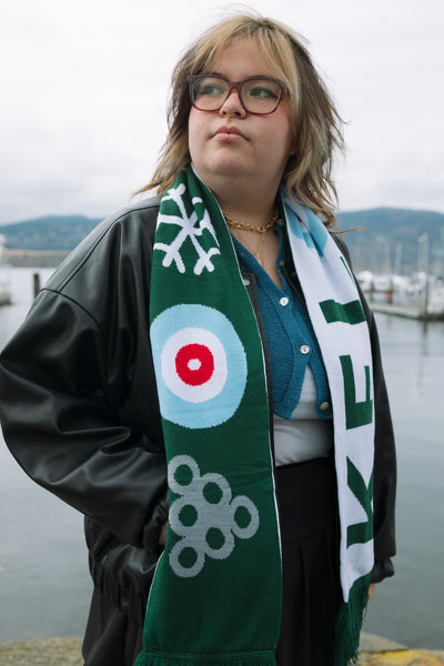 Kelowna Jacquard Curling Scarf