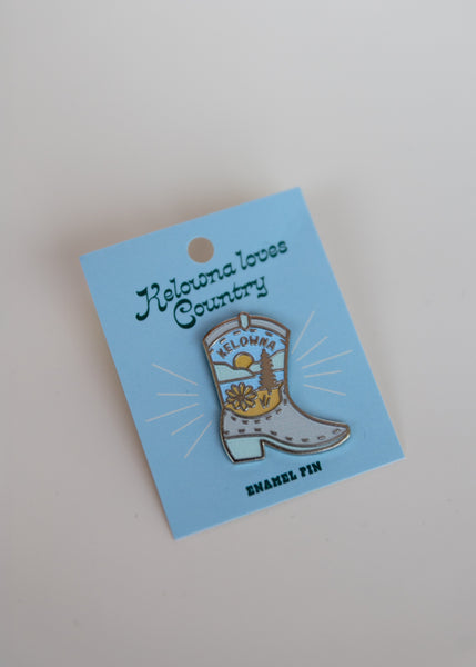 Kelowna Loves Country Pin