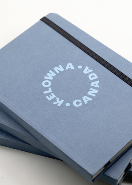 Blue 'Kelowna • Canada' Notebook