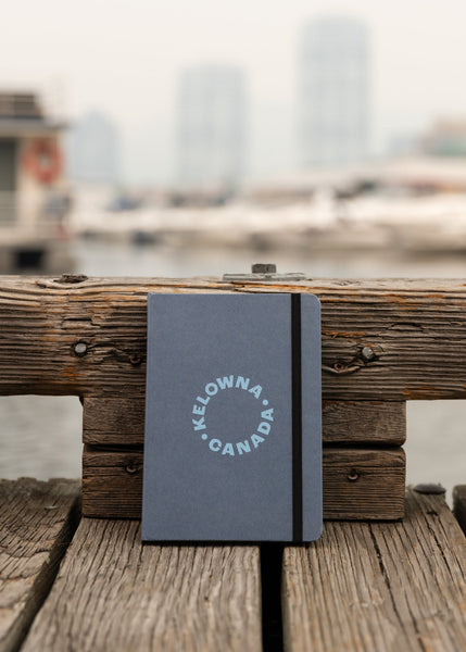 Blue 'Kelowna • Canada' Notebook
