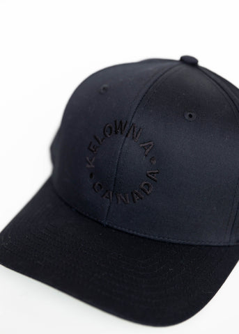 Black/Black 'Kelowna • Canada' Hat
