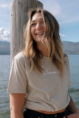 Sand 'Kelowna Vibes' T-Shirt