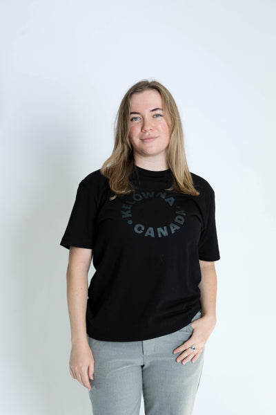 Black/Black 'Kelowna • Canada' T-Shirt
