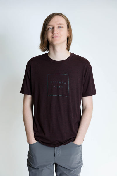 Cardinal/Black 'Kelowna Vibes' T-Shirt