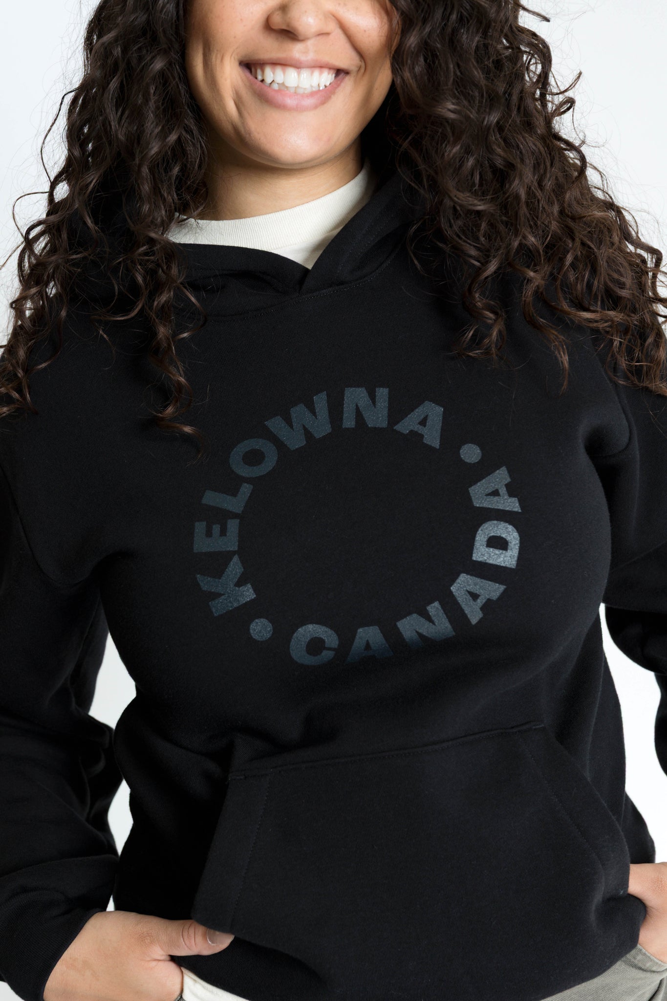 Black/Black 'Kelowna • Canada' Hoodie