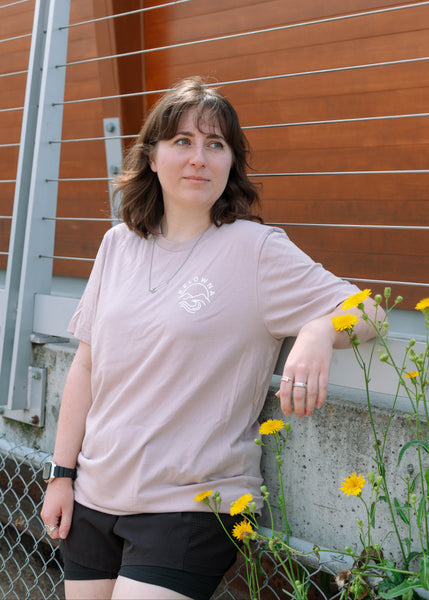 Pink Gravel 'Kelowna Mountain Wave' T-Shirt