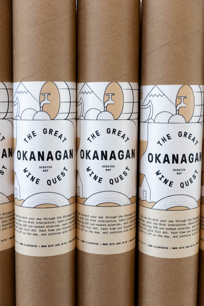 The Great Okanagan Wine Quest Map