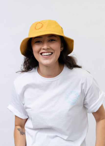 Mango/Orange 'Kelowna • Canada' Bucket Hat