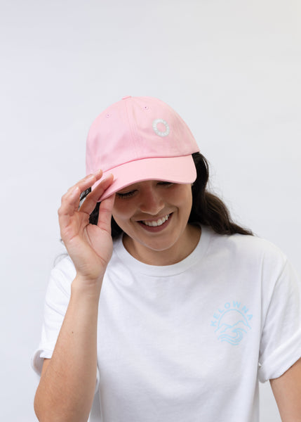 Pink/Beige 'Kelowna • Canada' Dad Hat
