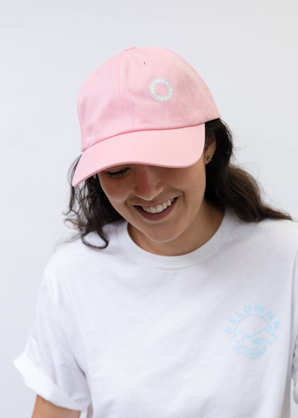 Pink/Beige 'Kelowna • Canada' Dad Hat