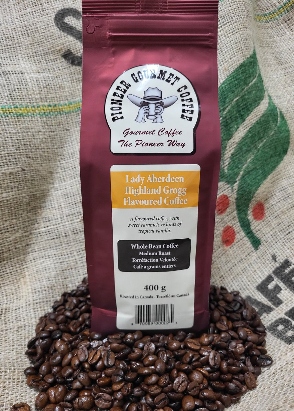 Lady Aberdeen Highland Grogg Flavored Coffee Whole Bean