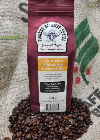 Lady Aberdeen Highland Grogg Flavored Coffee Whole Bean