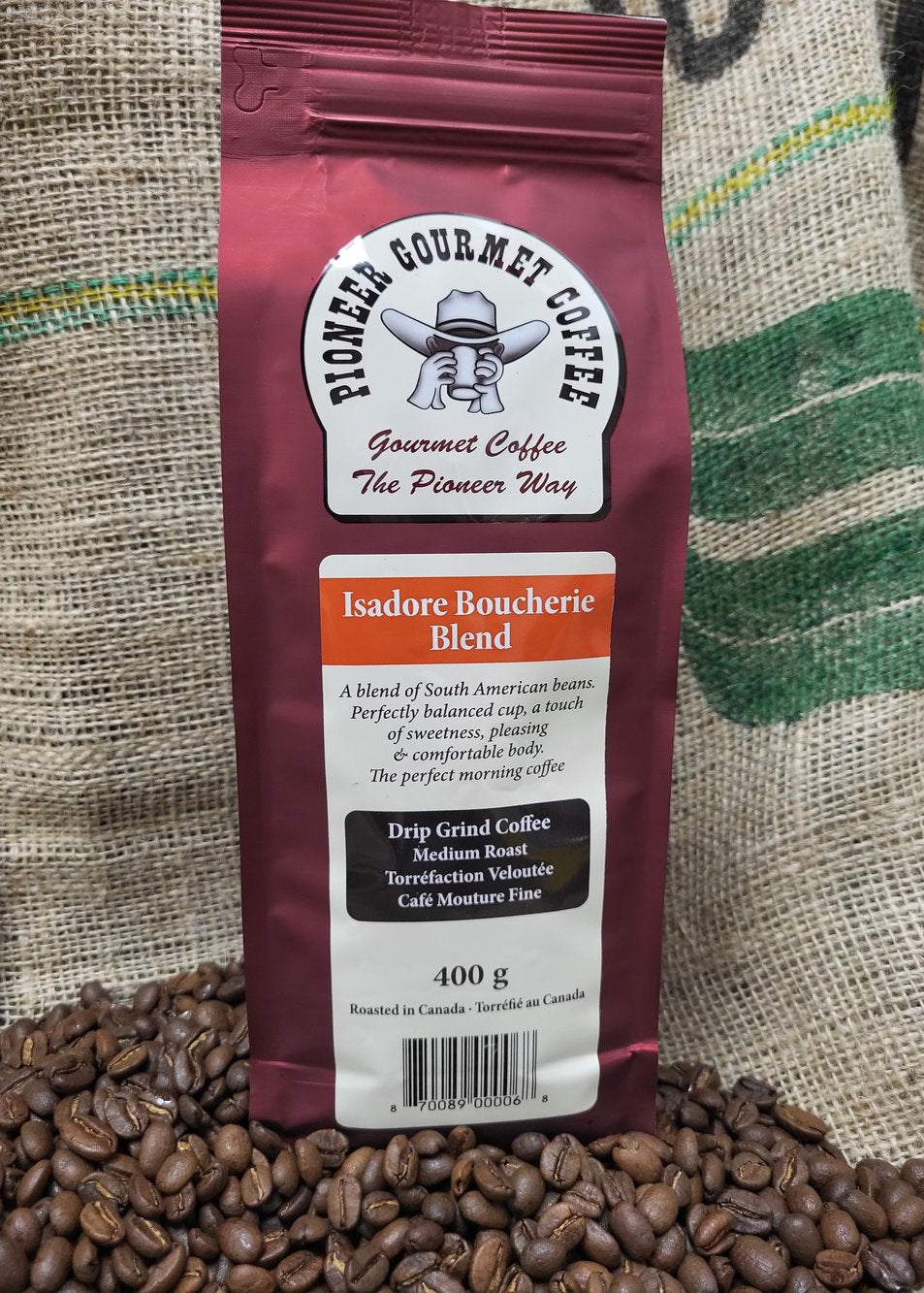 Isadore Boucherie Blend Medium Roast Ground