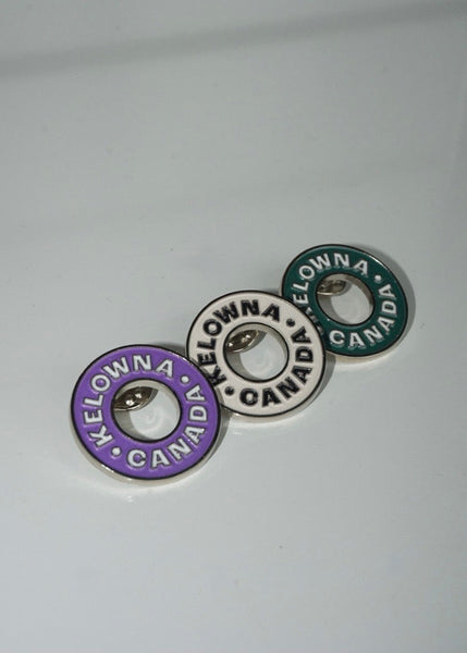 'Kelowna • Canada' Enamel Pin