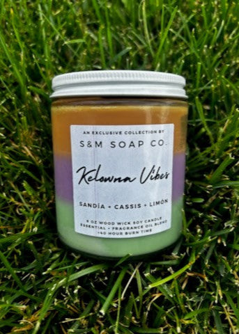8 oz Tricolour Kelowna Vibes Candle