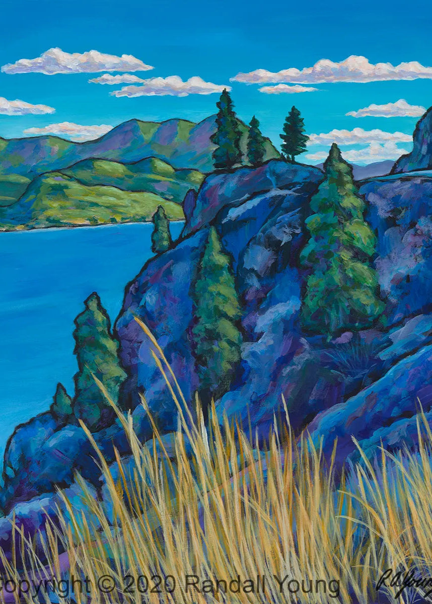 Above the Lake Print