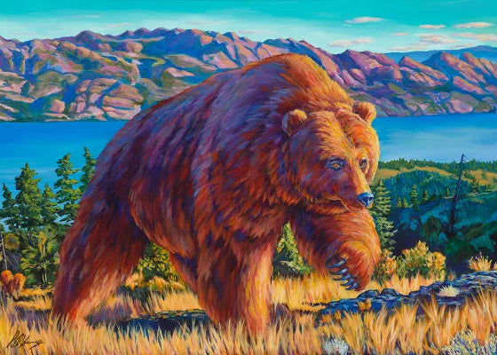 Boucherie Grizzly Print