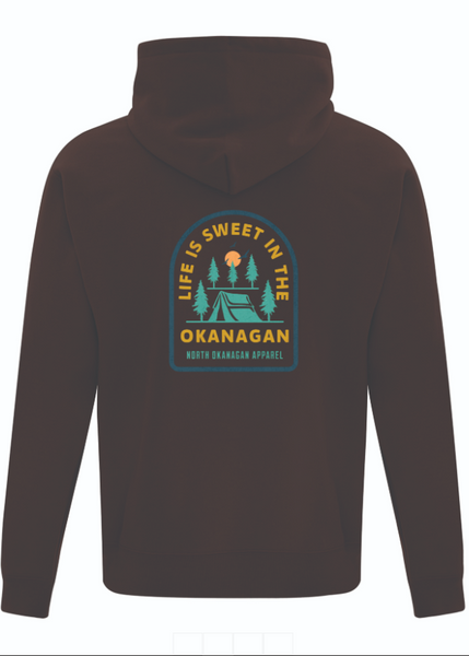 Brown 'Life is Sweet' Hoodie