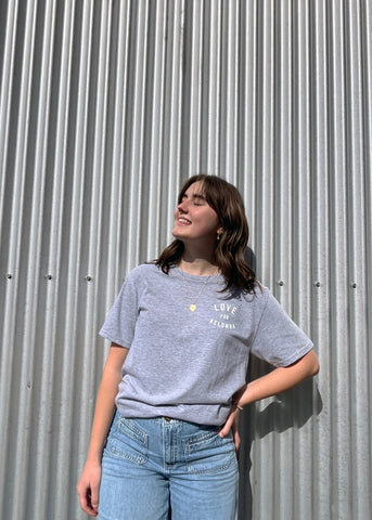 Heather Grey 'Love for Kelowna' T-Shirt