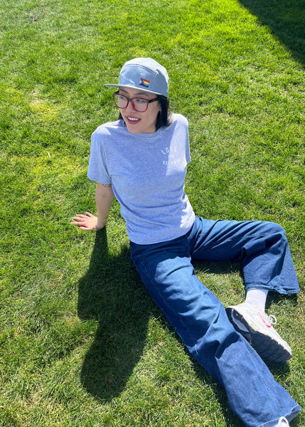 Heather Grey 'Love for Kelowna' Jockey hat