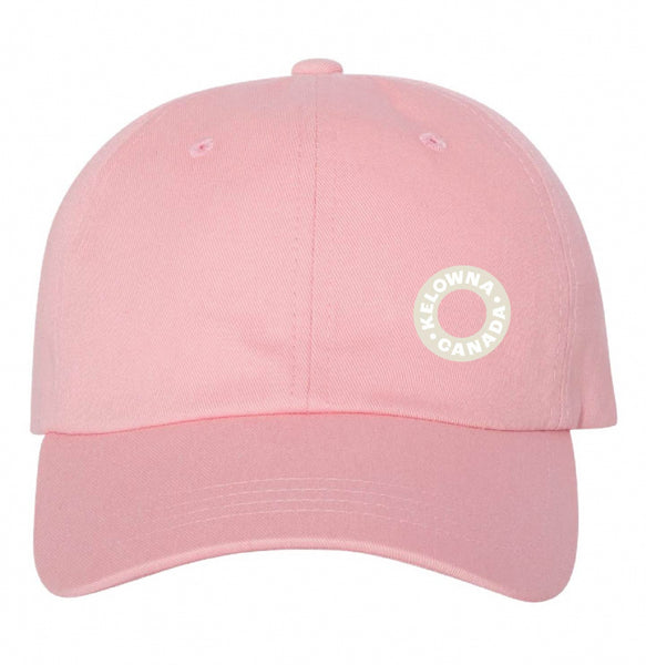 Pink/Beige 'Kelowna • Canada' Dad Hat