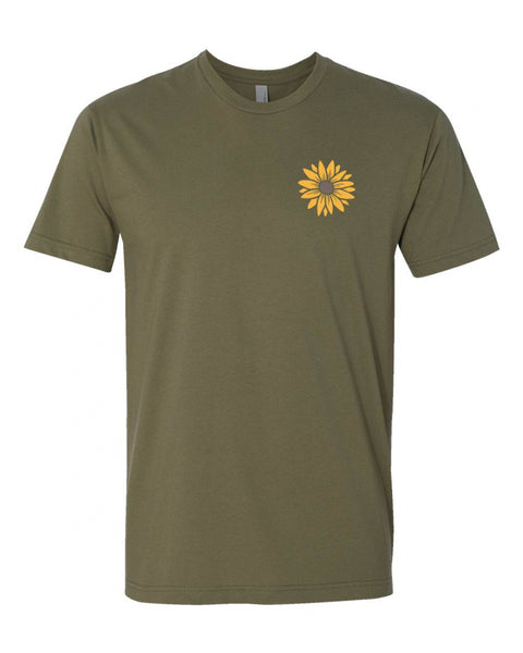 Military Green Arrowleaf T-Shirt
