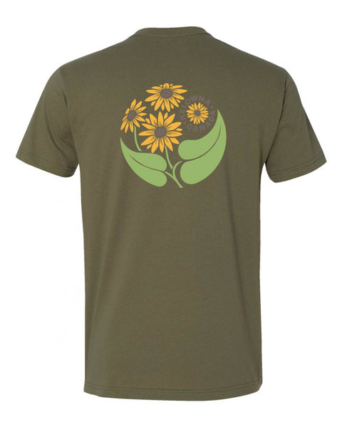 Military Green Arrowleaf T-Shirt
