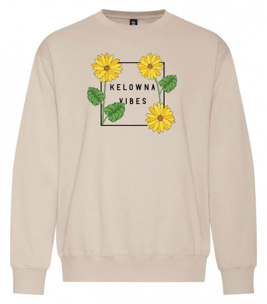 Sand Arrowleaf 'Kelowna Vibes' Crewneck