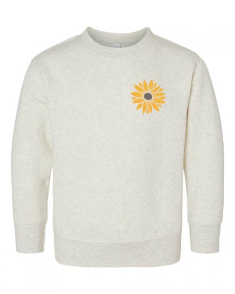 Natural Heather Arrowleaf Toddler Crewneck