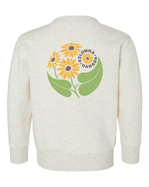 Natural Heather Arrowleaf Toddler Crewneck