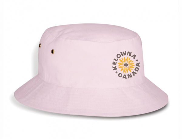 Pink Arrowleaf 'Kelowna • Canada' Youth Bucket Hat