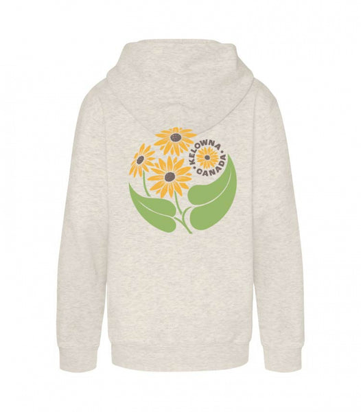 Natural Heather Arrowleaf Youth Hoodie