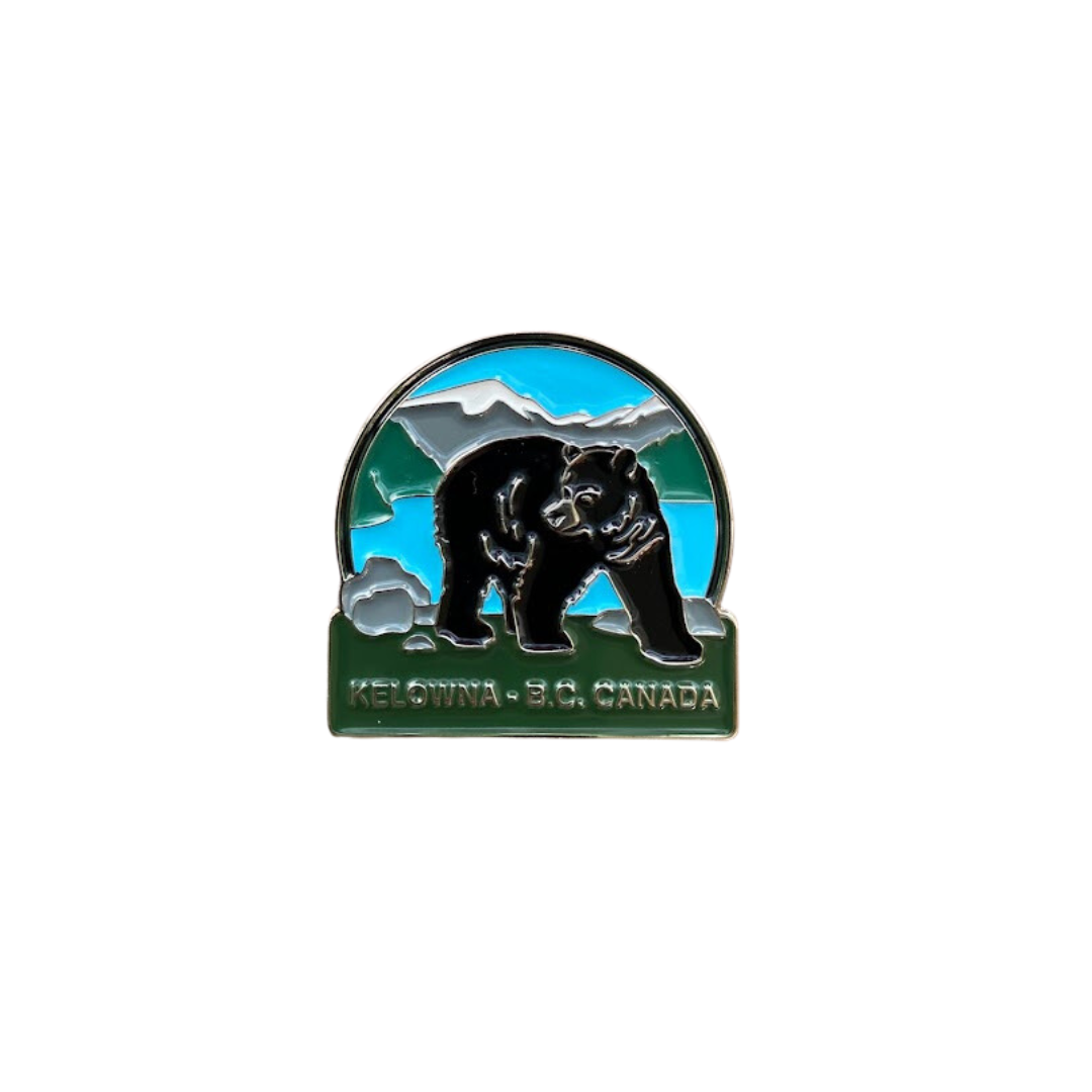 One Black Bear Magnet