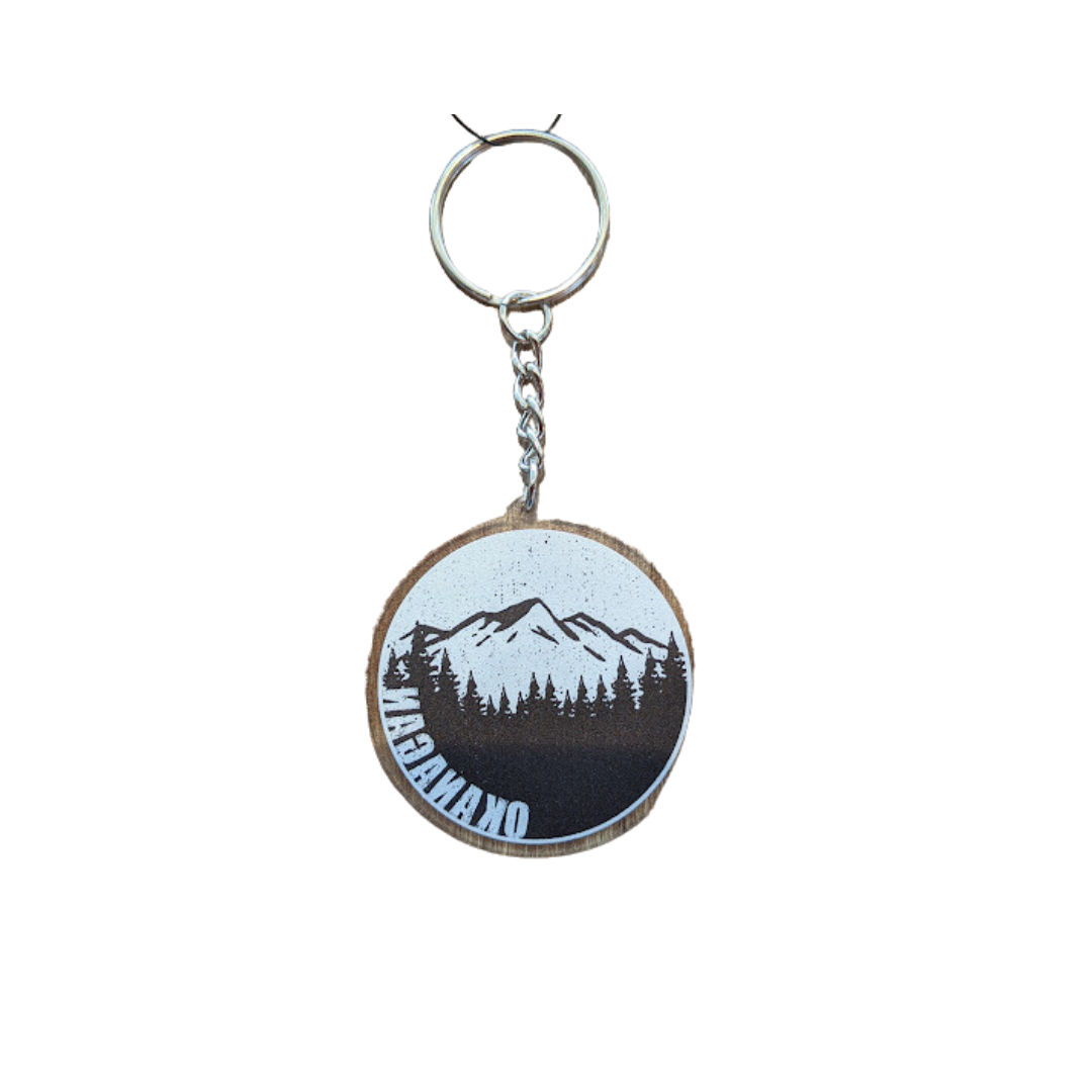 Okanagan Moon Keychain