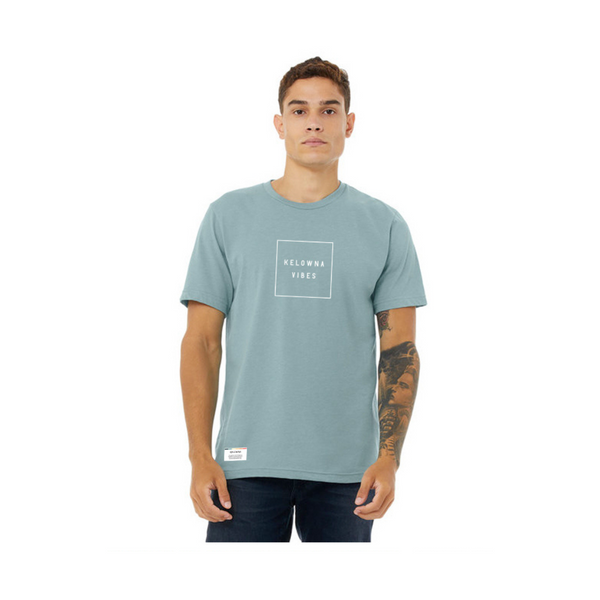Heather Blue Lagoon 'Kelowna Vibes' T-Shirt