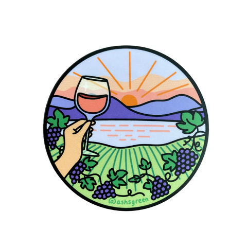 Vineyard Magnet