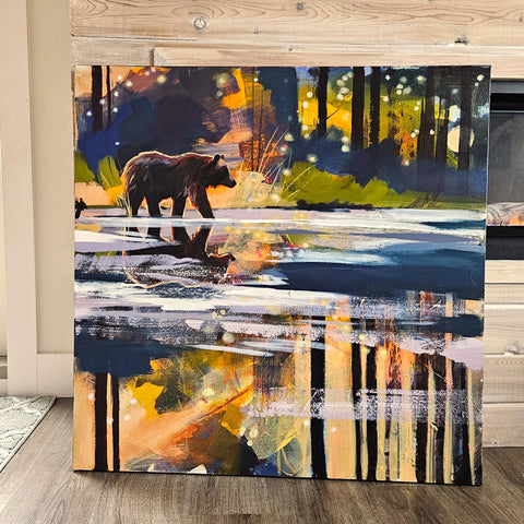 Peach Folly - Original Painting