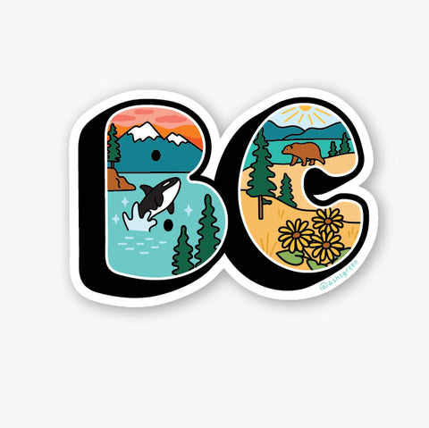 'BC' Sticker