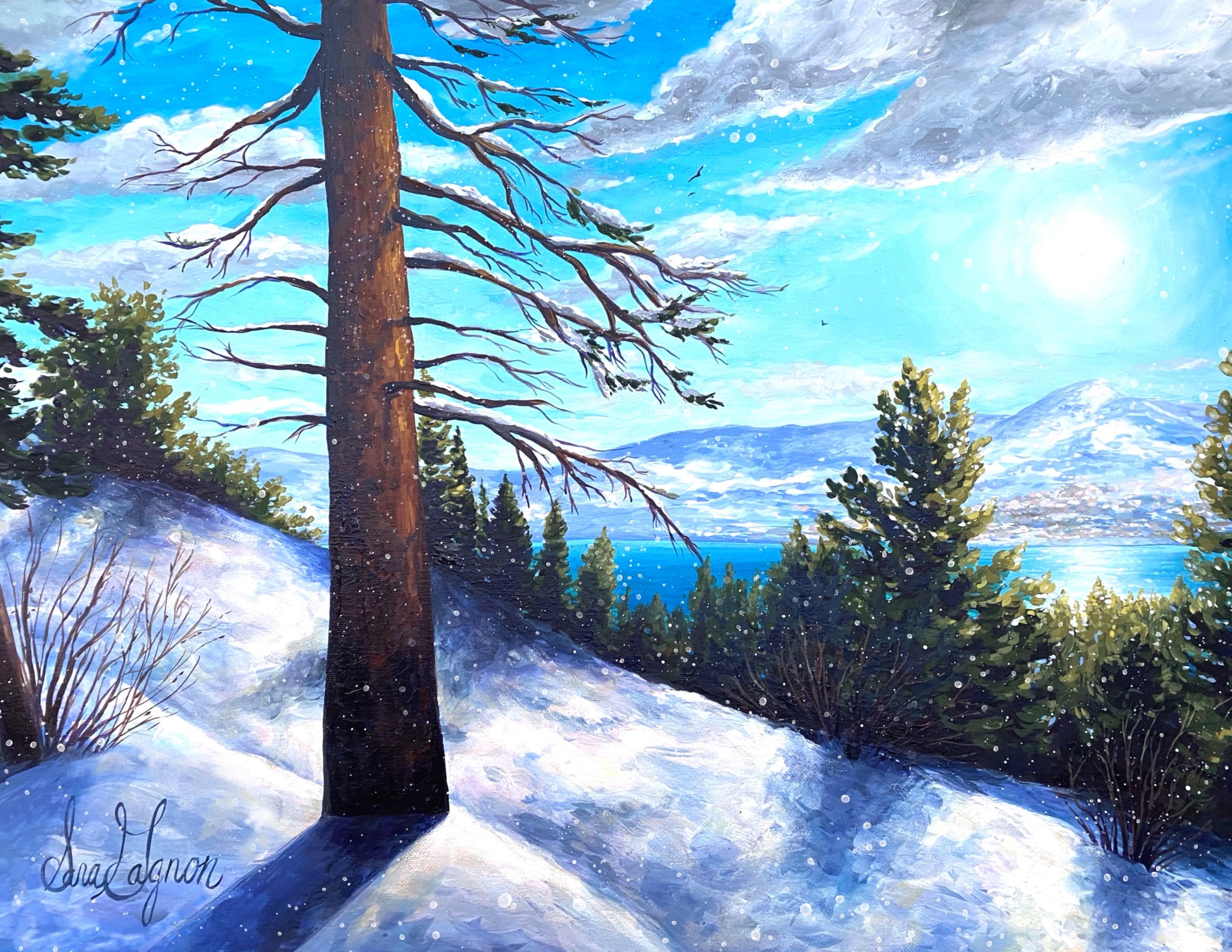 Winters Refresh - Original Painting