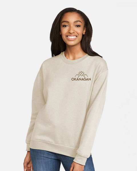 North Okanagan Apparel Crew with Small Chest Logo