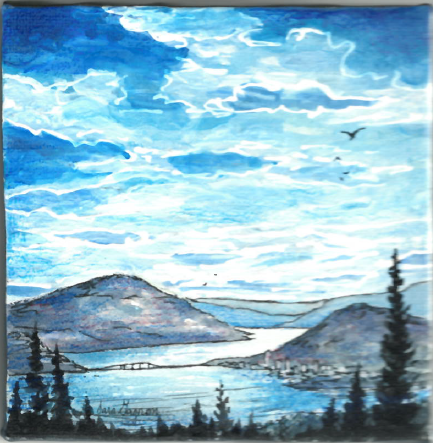 Mini Paintings - Sara Gagnon Original