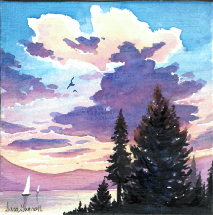 Mini Paintings - Sara Gagnon Original