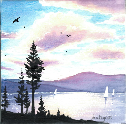 Mini Paintings - Sara Gagnon Original