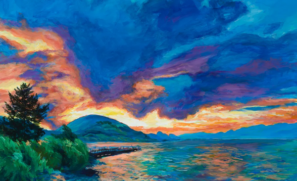 Sky on Fire - Randall Young Print