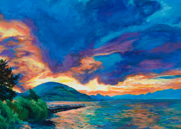 Sky on Fire - Randall Young Print