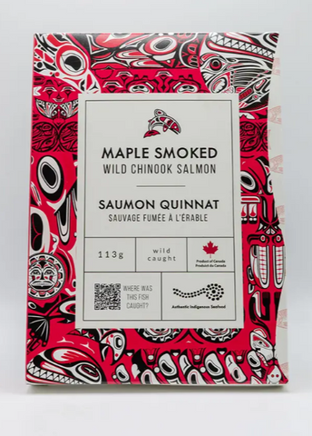 Maple Smoked Wild Chinook Salmon